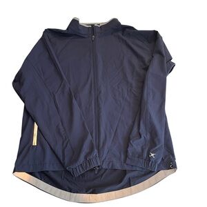 Kenneth Cole Men’s Navy Blue Golf Jacket, Size XL